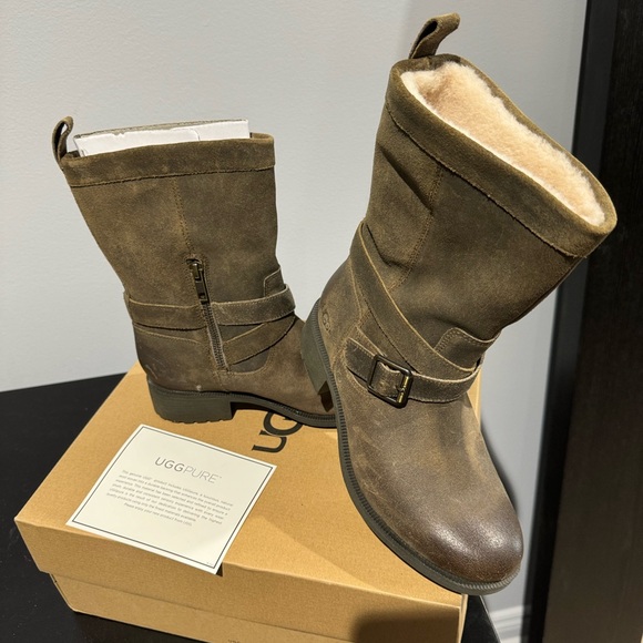 New never worn UGG Glendale boots in size 6 - Picture 2 of 8